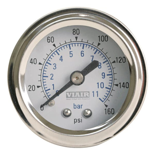 VIAIR 1.5 Inch Single Needle In-dash gauge