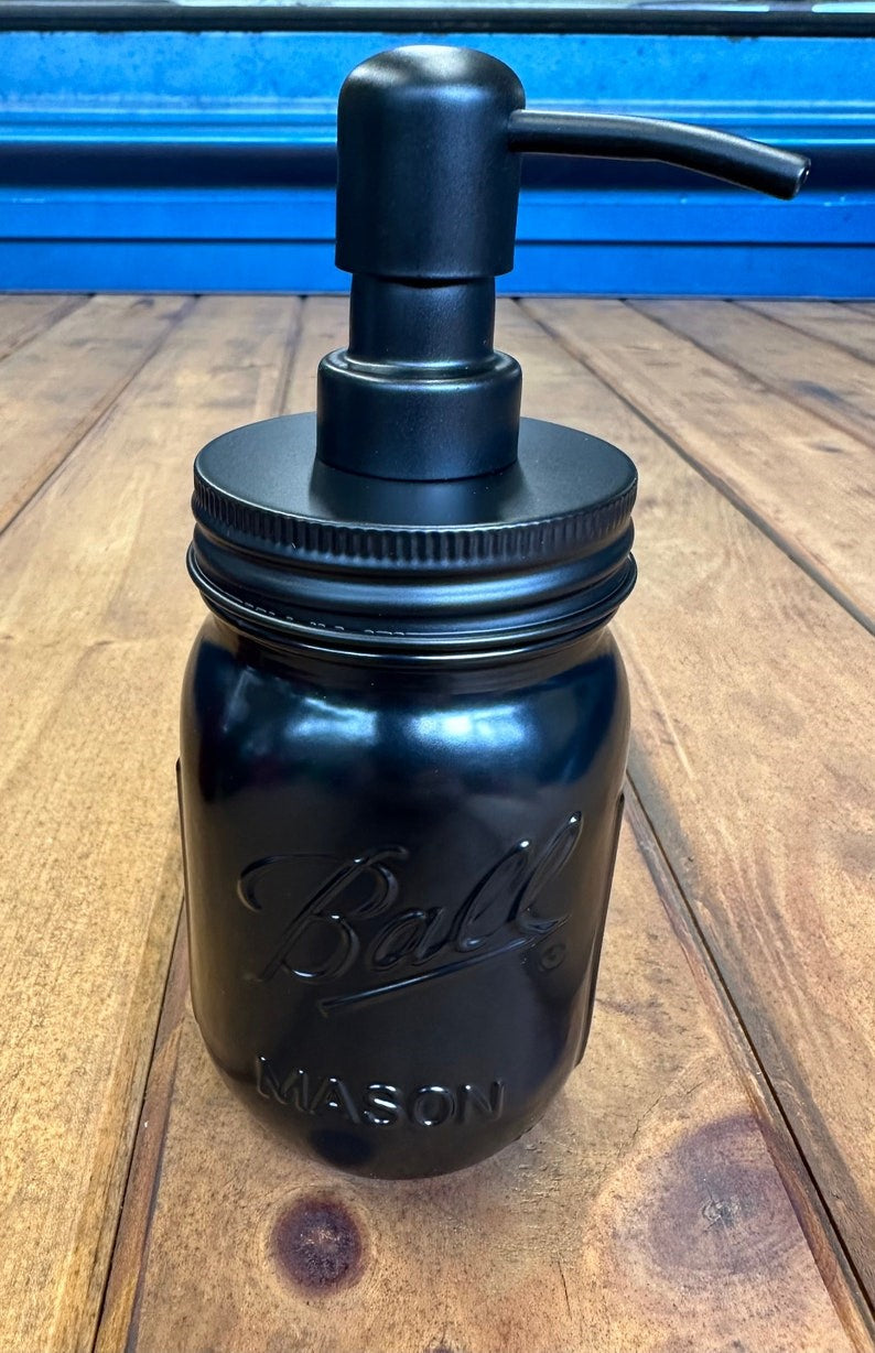 MASON JAR SOAP DISPENSER