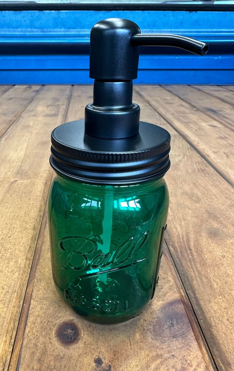 MASON JAR SOAP DISPENSER