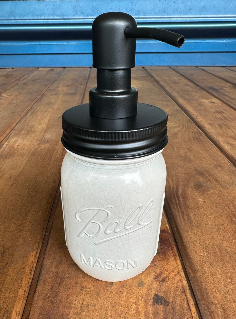 MASON JAR SOAP DISPENSER