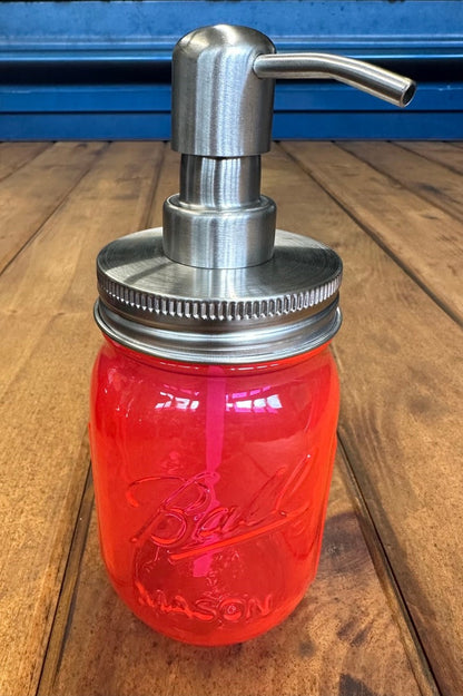 MASON JAR SOAP DISPENSER