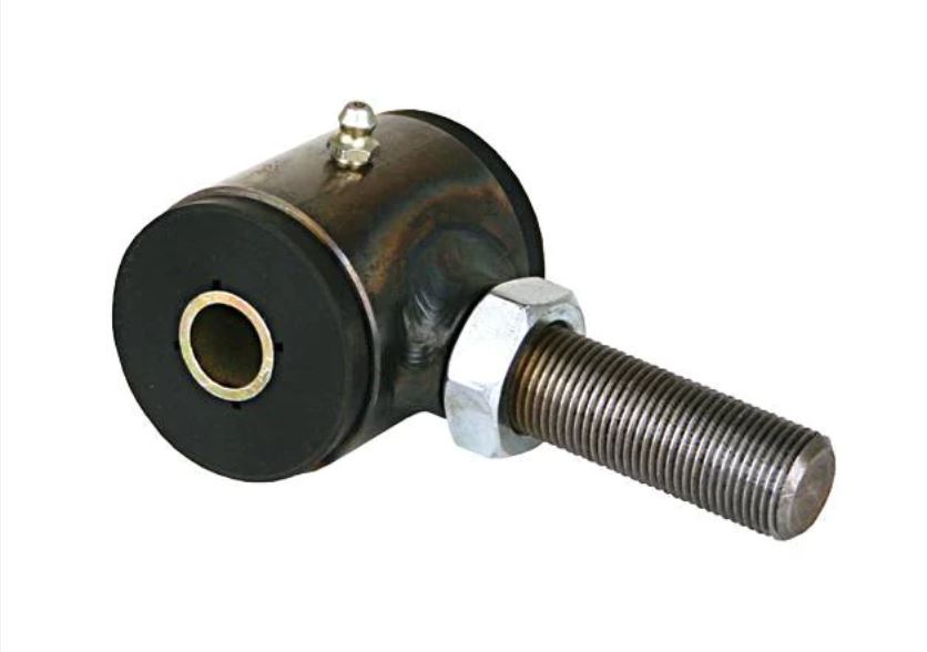 Adjustable 4-Link Bar End w/ 3/4"-16 Stud (Left Hand Thread) and Zerk Fitting